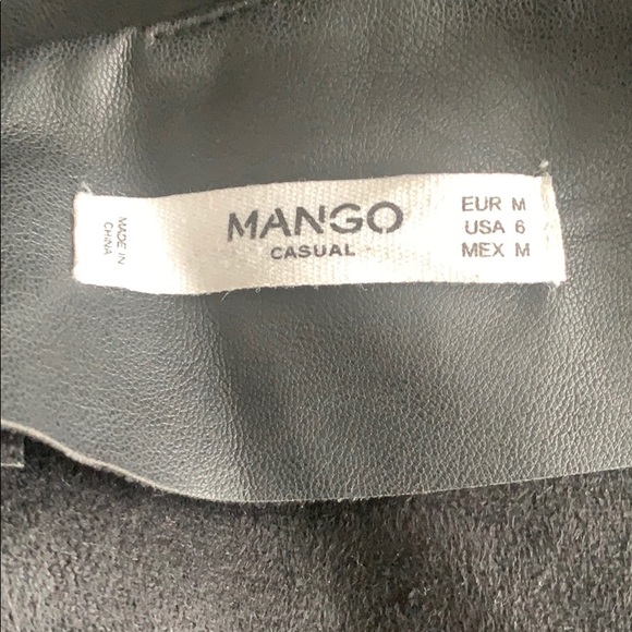 Vegan leather dress perfect for work or the club - Picture 3 of 3